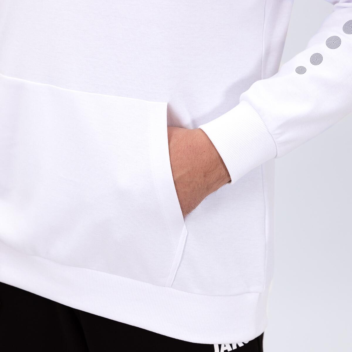 Jako Power Sweat à Capuche Hommes - Blanc 5/6