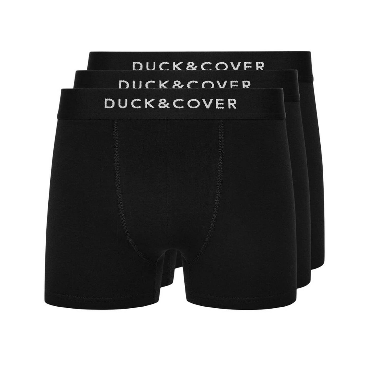 Duck and Cover Mens Sagnet Boxer Shorts (Pack of 3)