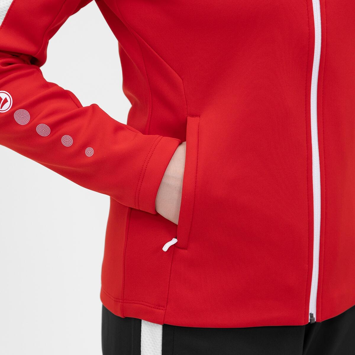 Chaqueta de chándal con capucha para mujer Jako Power 5/5