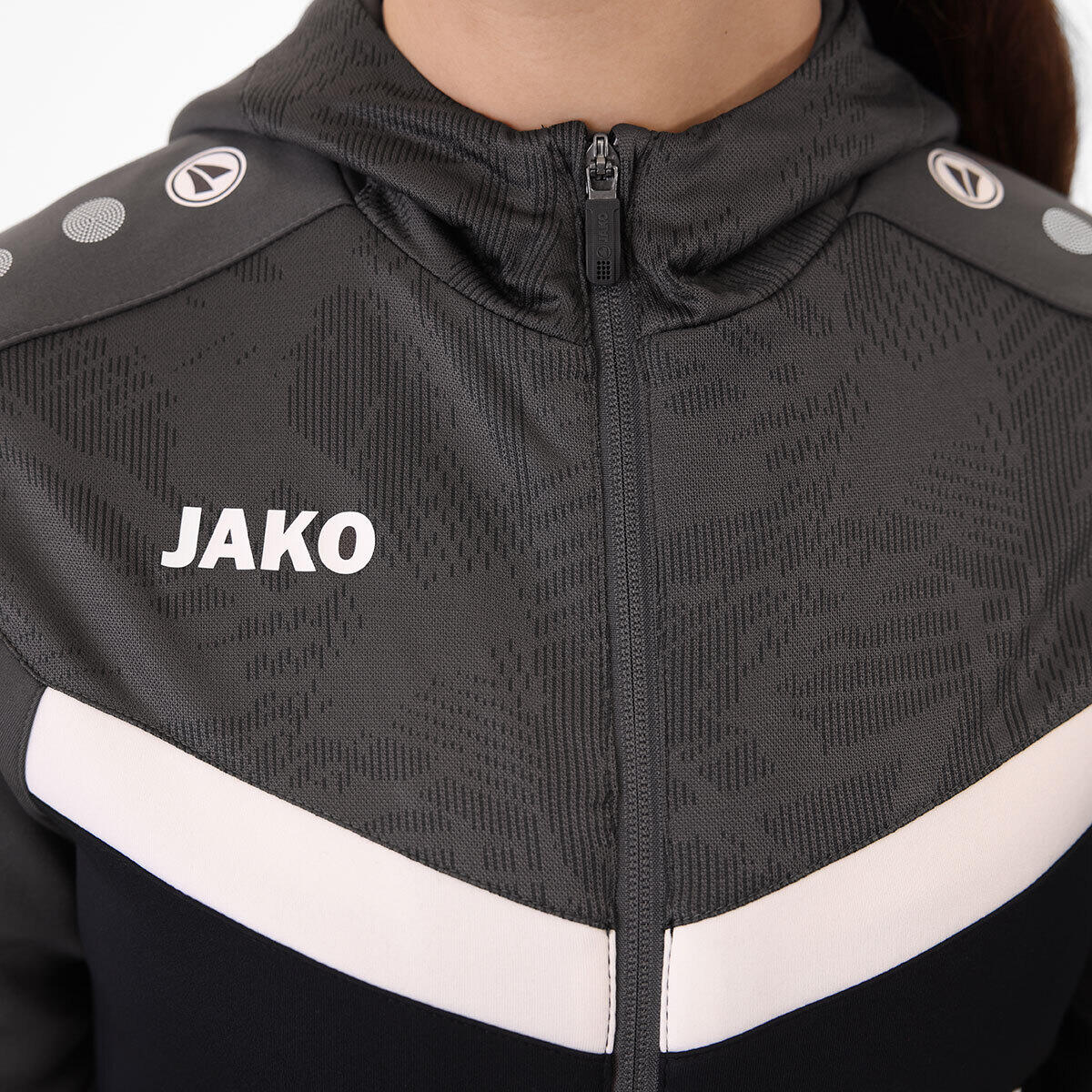 Veste de survêtement à capuche full zip femme Jako Iconic 6/6