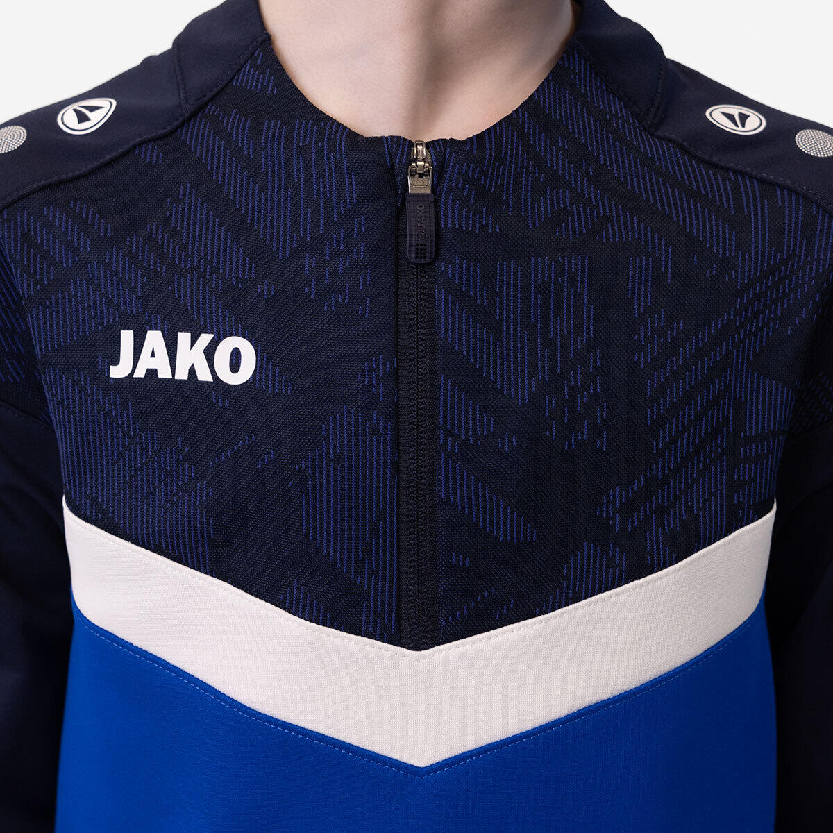 Kinder trainingsjack met rits Jako Iconic 4/5