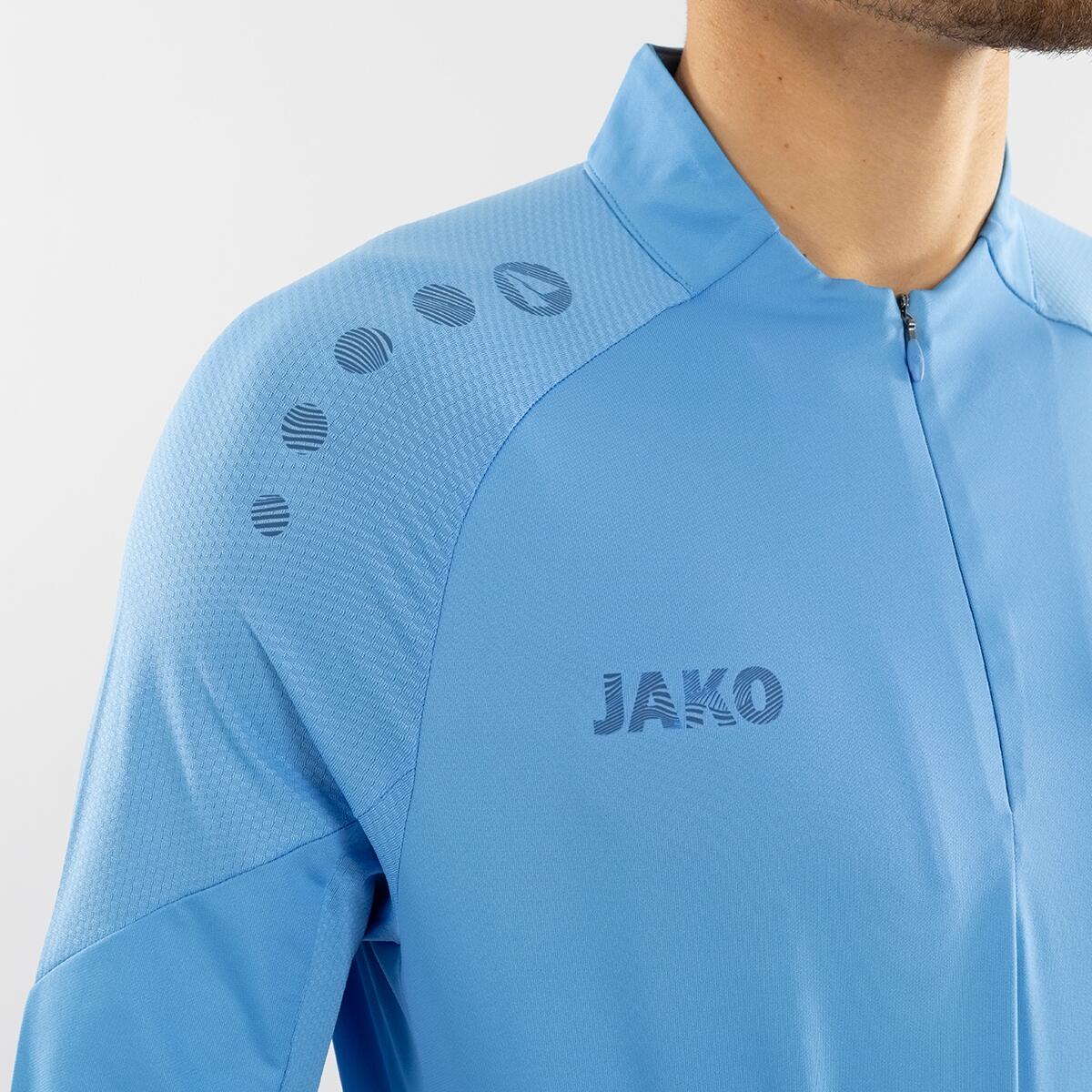 Jako Light Flow Ziptop Heren - Hemelsblauw 4/5