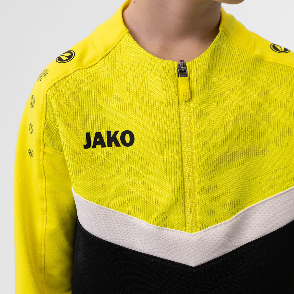 Kinder trainingsjack met rits Jako Iconic 4/4