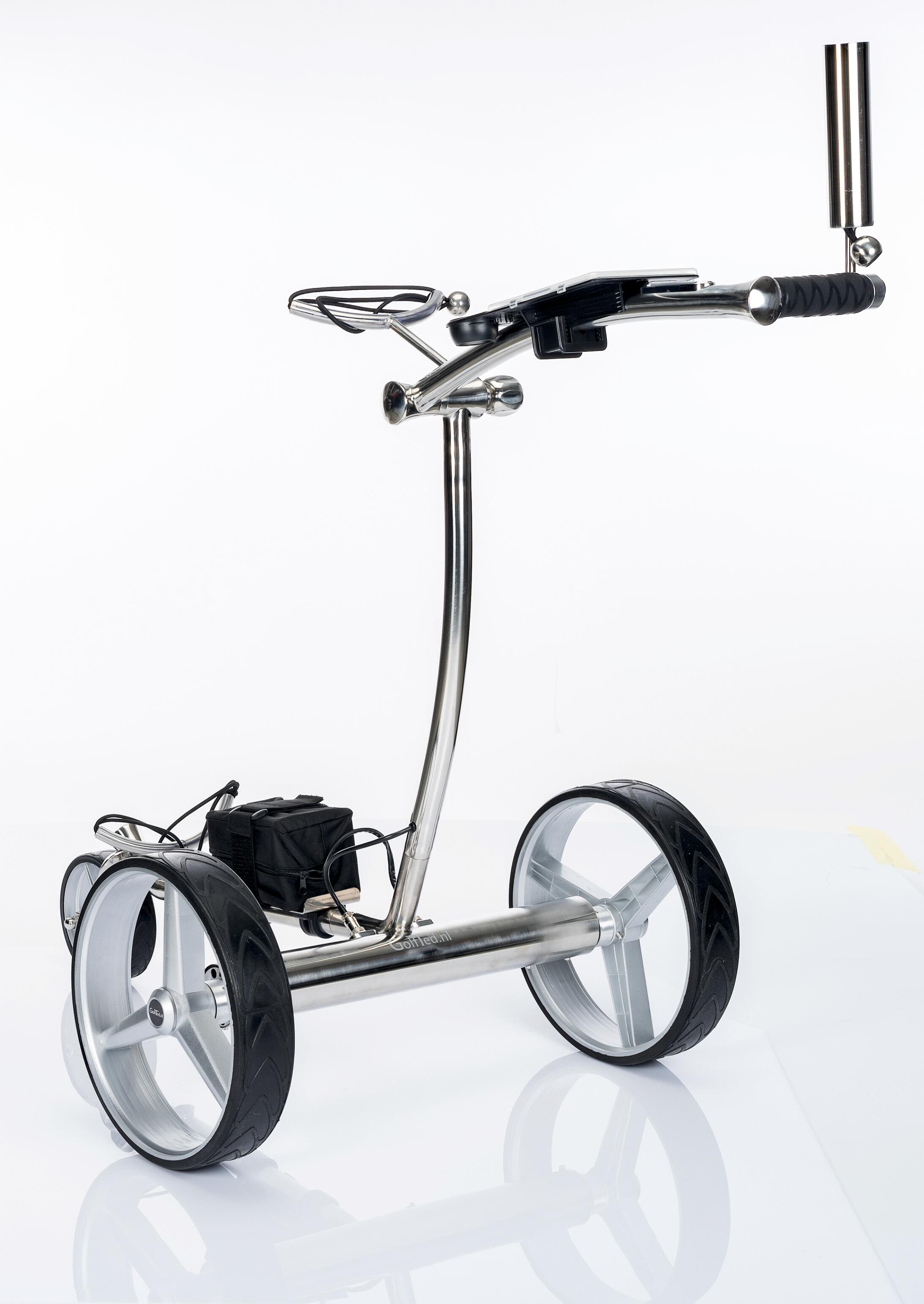 Golfted GT-N Elektrische golftrolley roestvristaal ZONDER afstandsbediening 2/5
