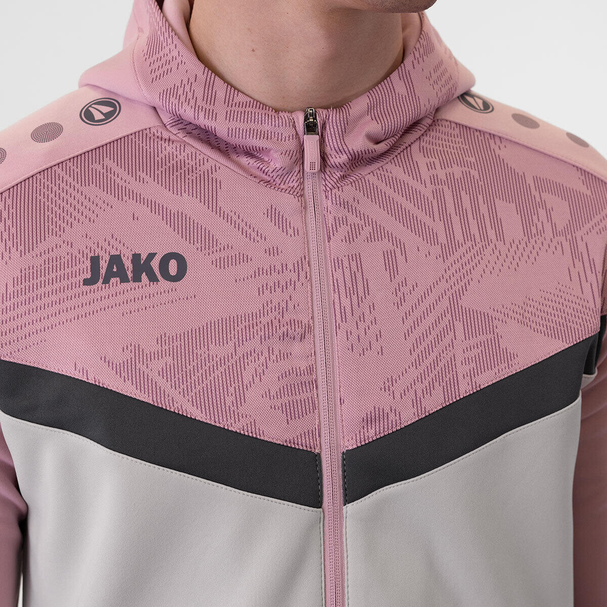 Trainingsjack met volledige rits Jako Iconic 5/8