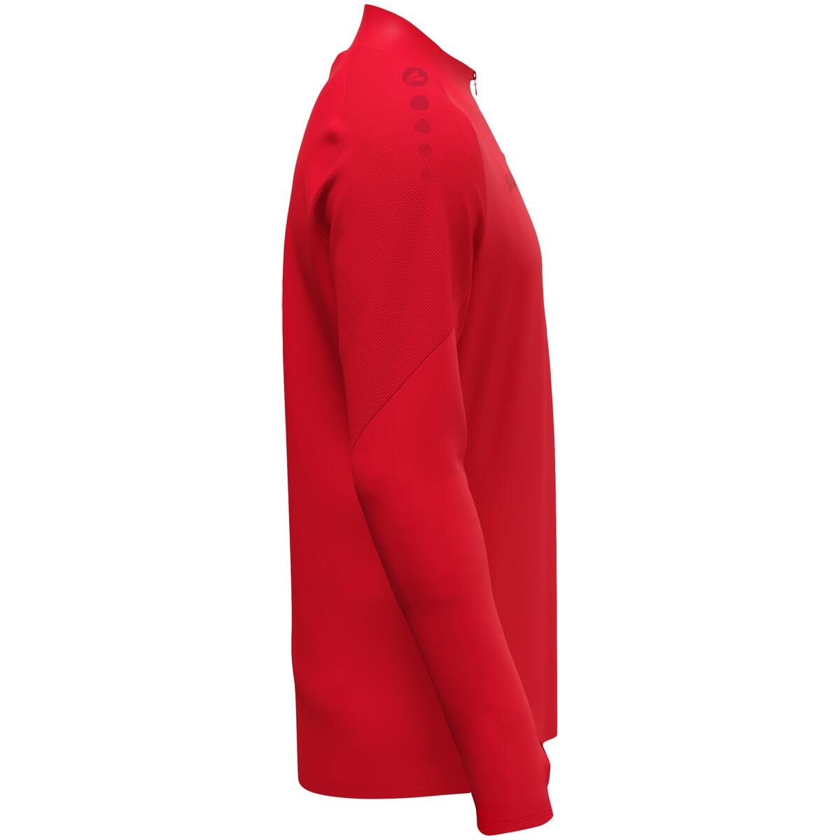 Jako Light Flow Ziptop Heren - Rood 3/5
