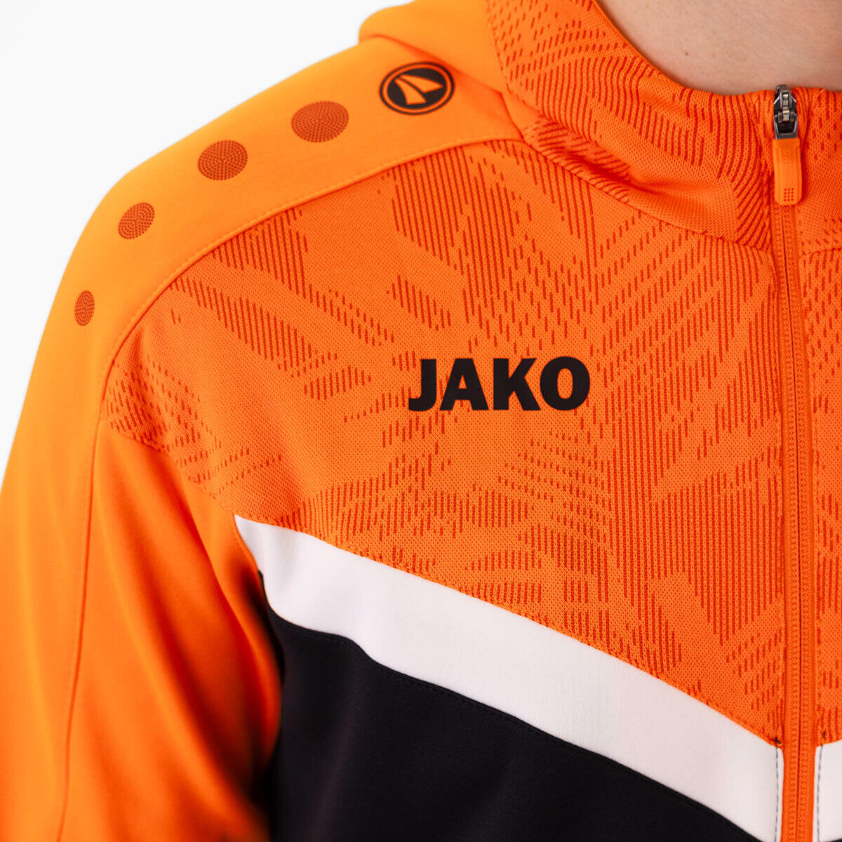 Casaco de fato de treino com capuz e fecho de correr Jako Iconic 6/7