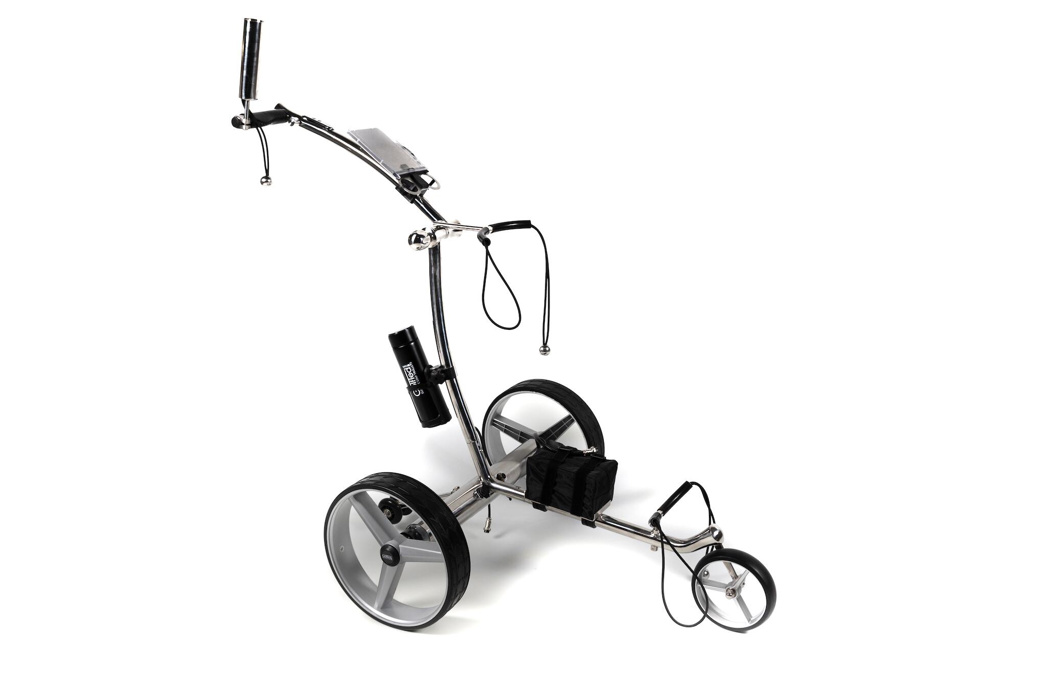Golfted GT-R Elektrische golftrolley roestvrij staal MET afstandsbediening 1/5
