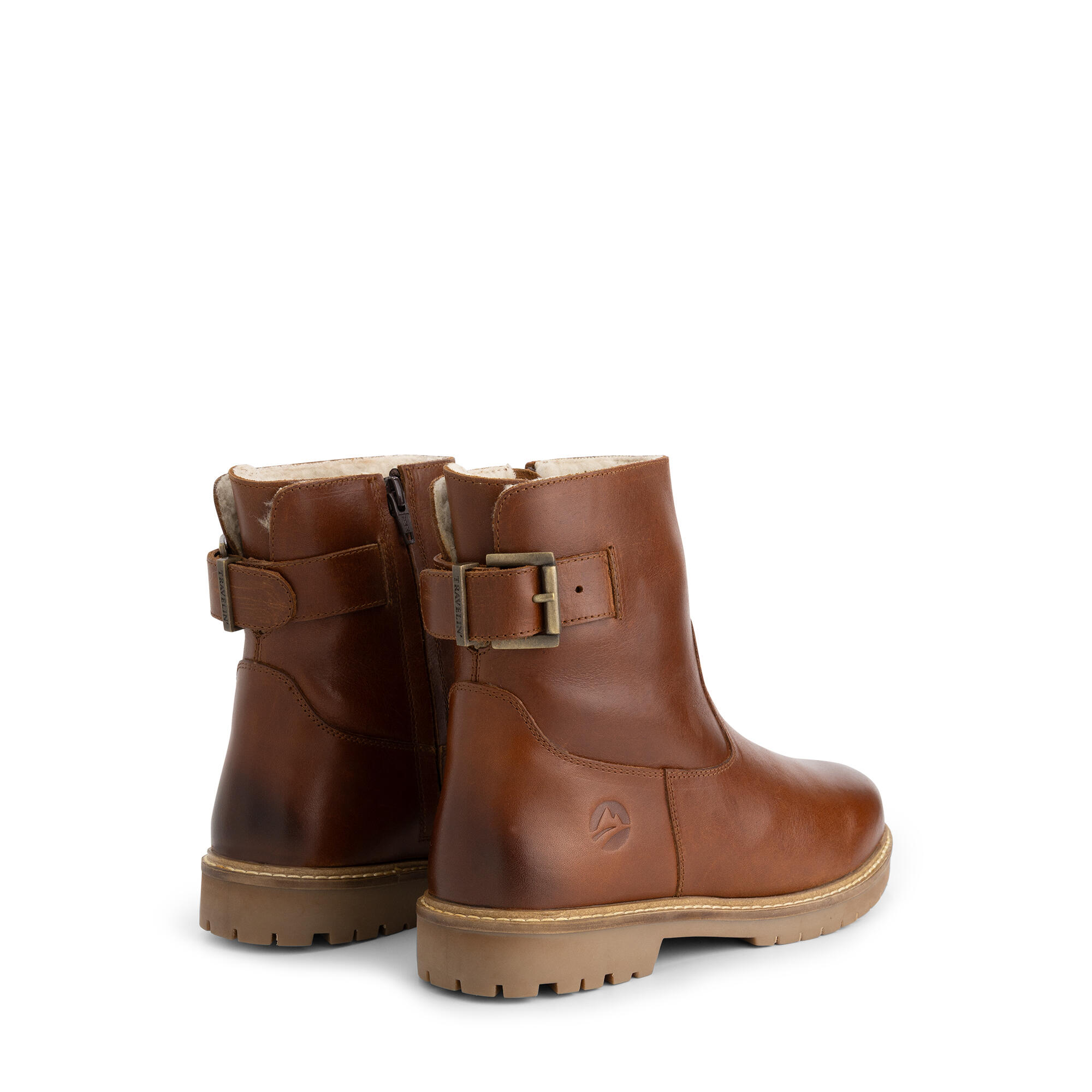 Tingvoll Femmes - Bottines - Doublées de laine - Cognac 2/7