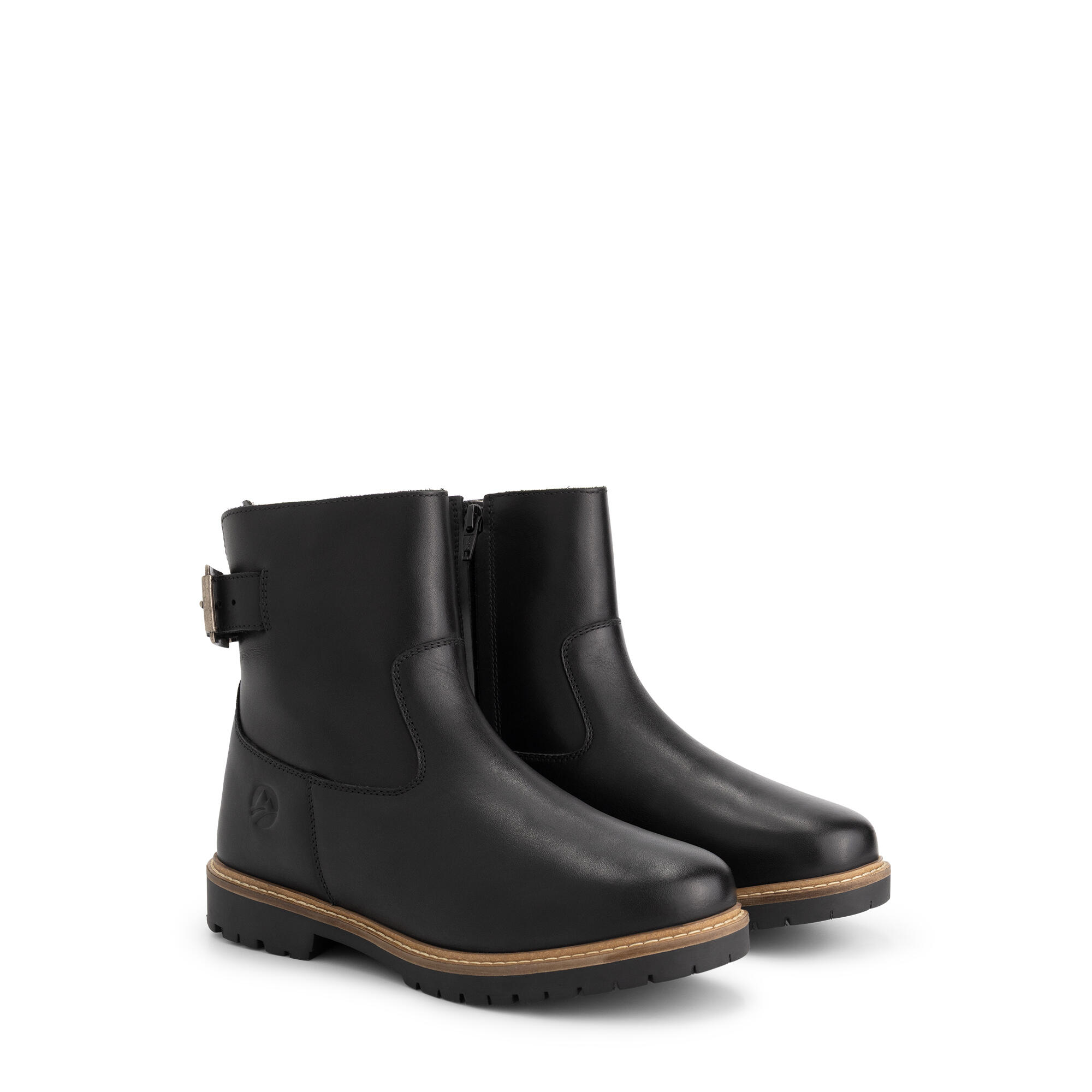 Travelin' - Tingvoll Femmes - Bottines - Doublées De Laine - Noir - Bottes - Noir - Decathlon