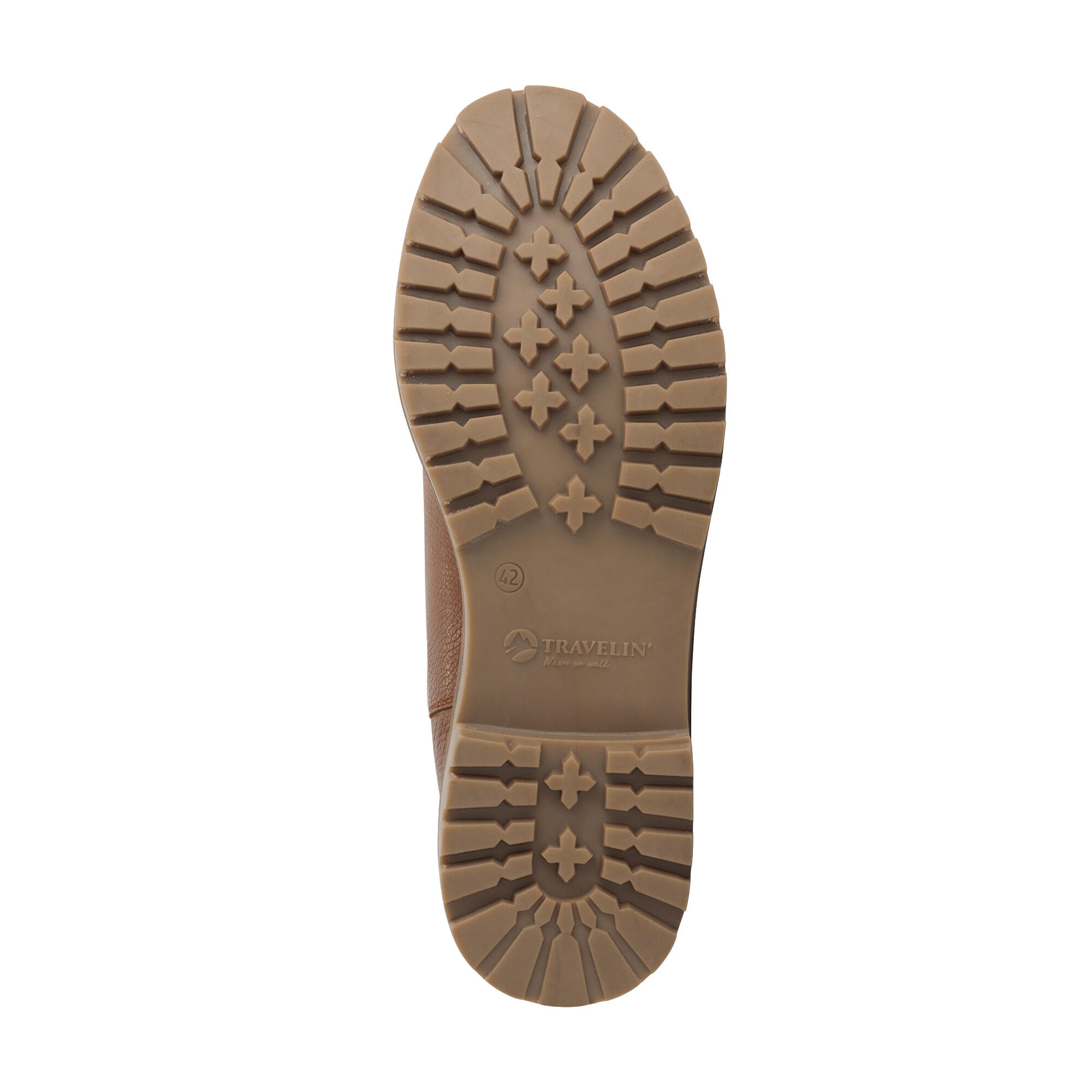 Sirdal Homme - Bottines Chelsea - Doublées de laine - Cognac 5/6
