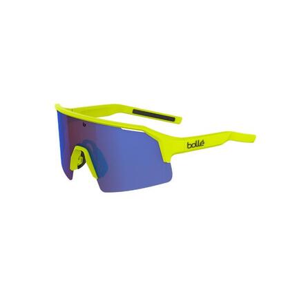 Lunettes de soleil C-SHIFTER Acid Yellow Matte - Brown Blue