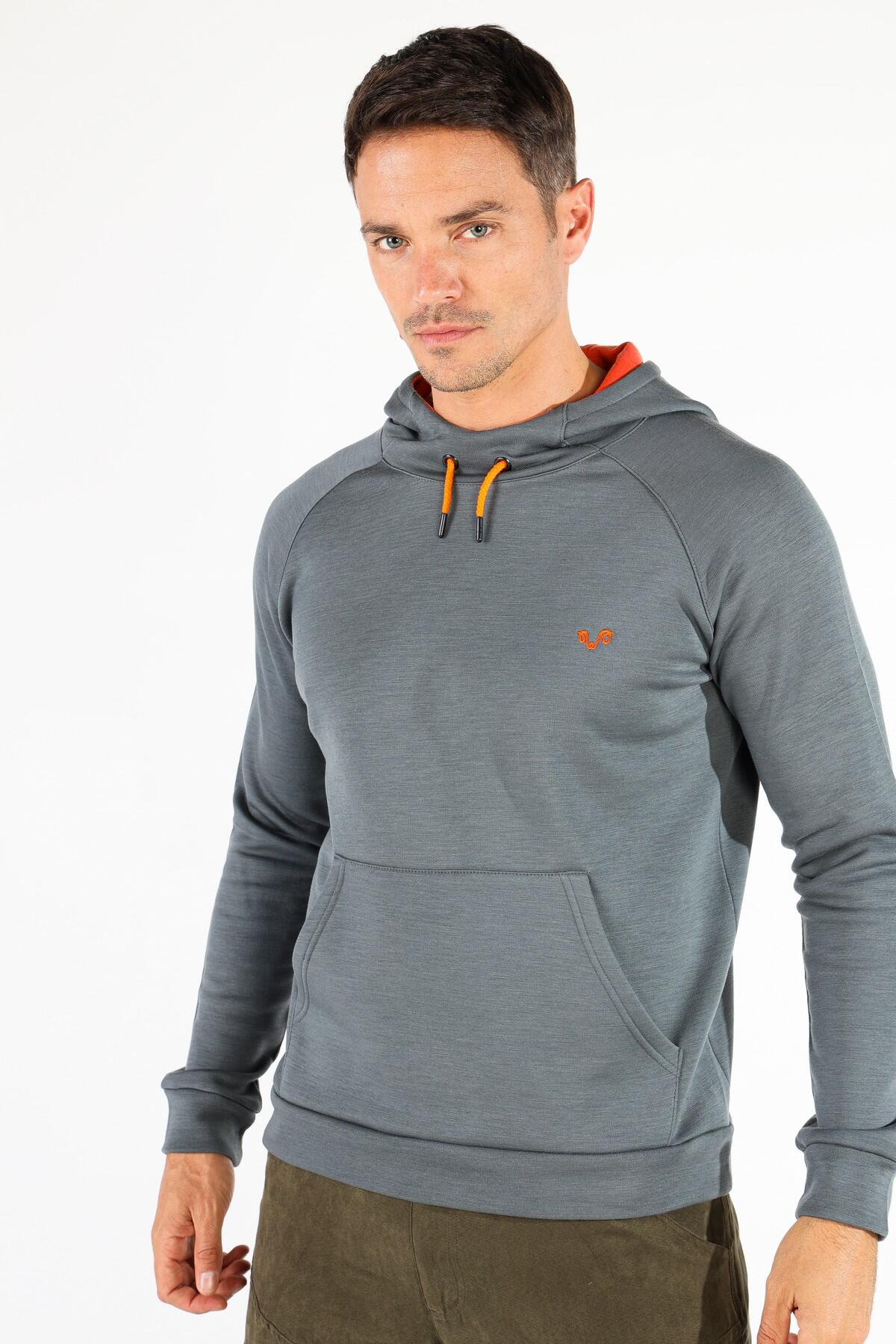 Scout - bluza termiczna z kapturem 100% wełna merino (260 g/m²) 2/4