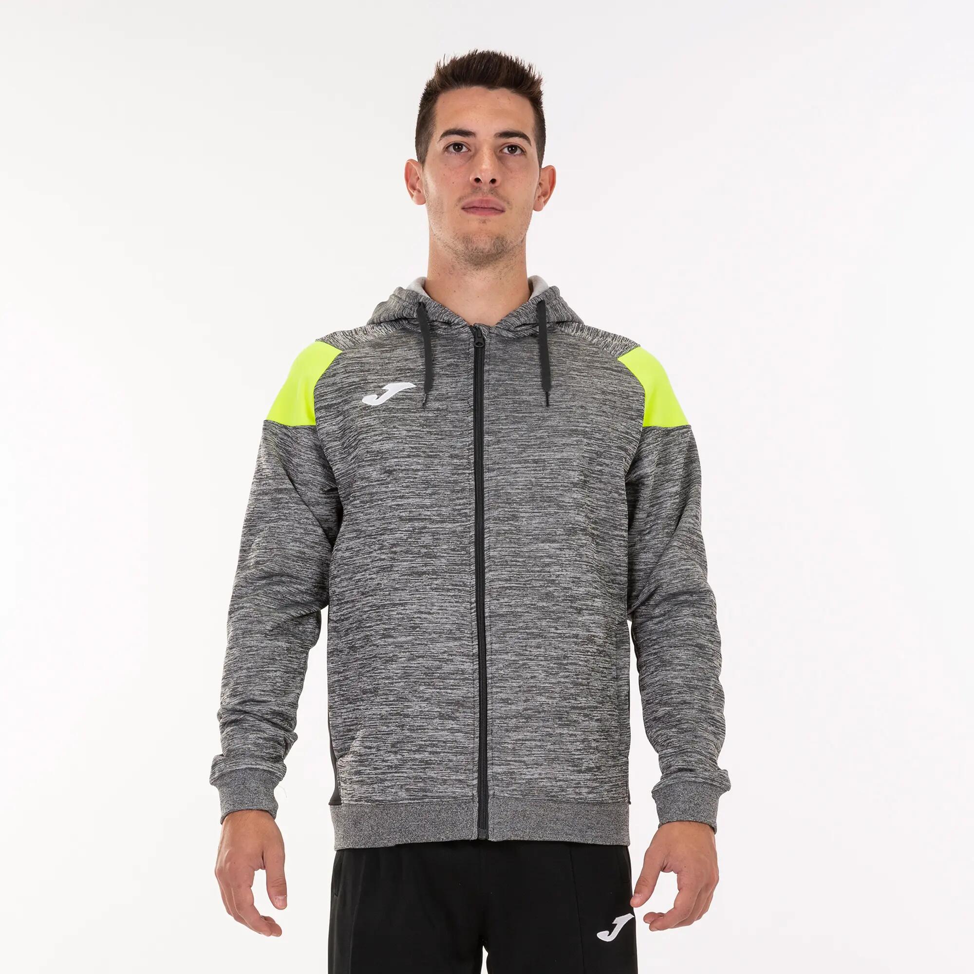Jacheta Joma Poly Crew III, Gri/Negru, S 2/6