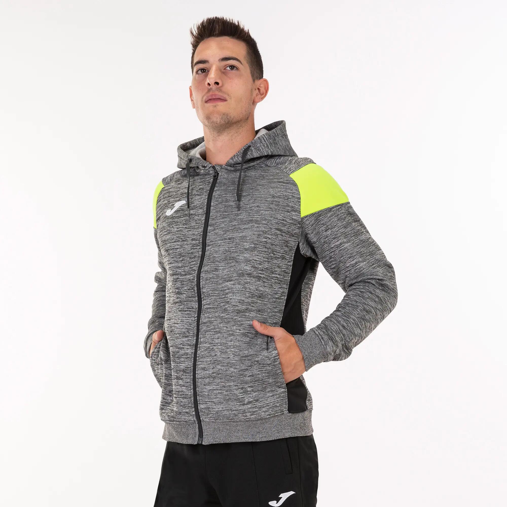 Jacheta Joma Poly Crew III, Gri/Negru, S 4/6