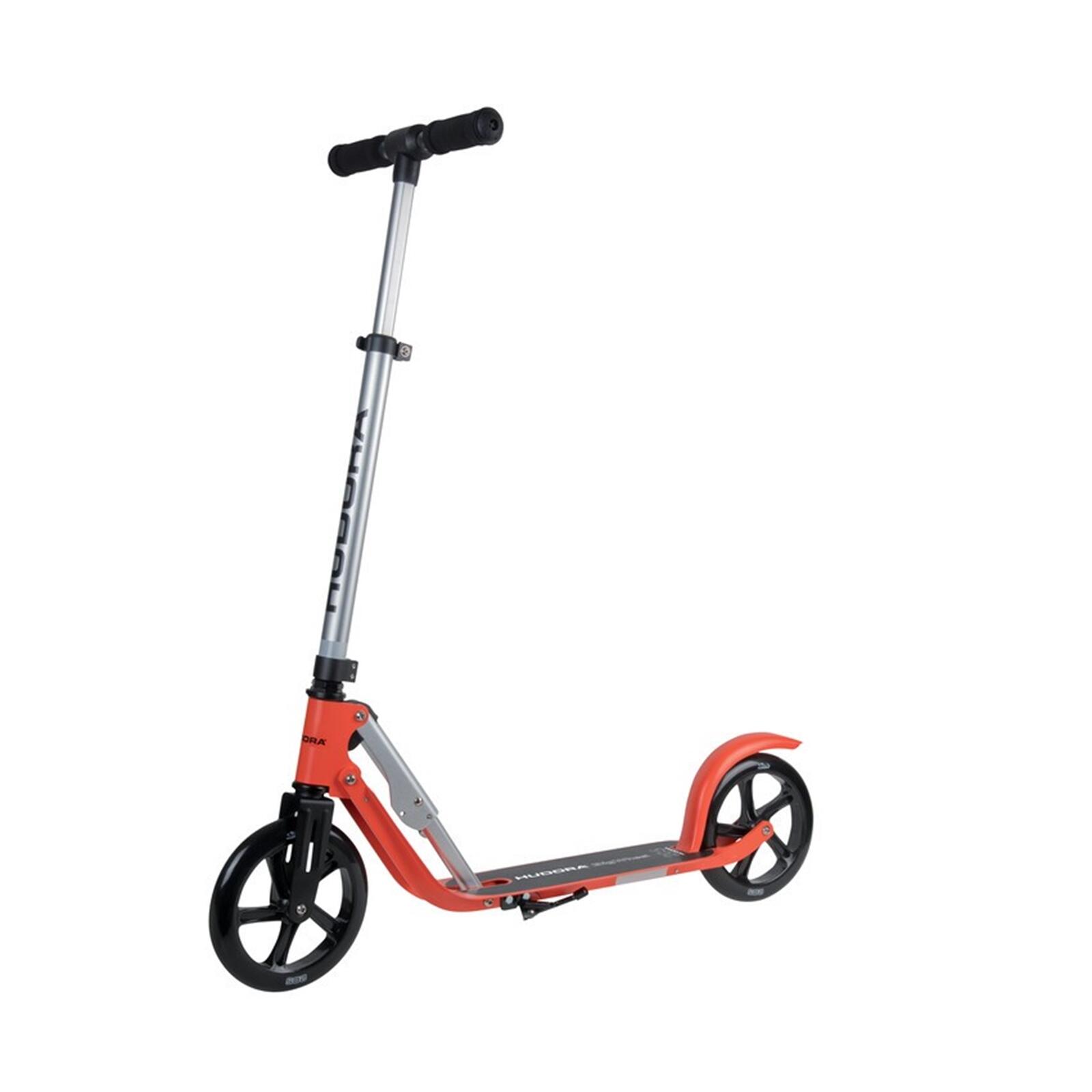 HUDORA BigWheel® 205 Pure - Scooter Step per bambini e ragazzi - Rosso