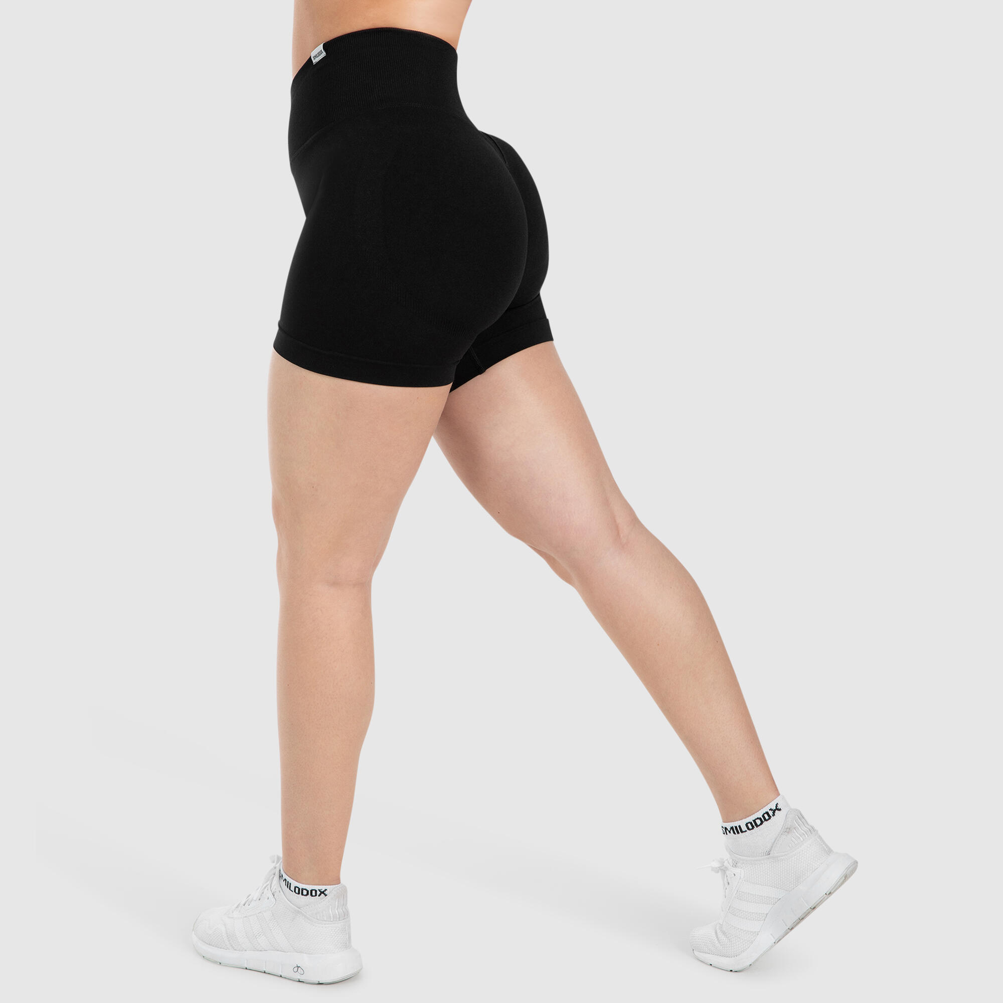 Damen Short Leggings Elvia Schwarz 2/6