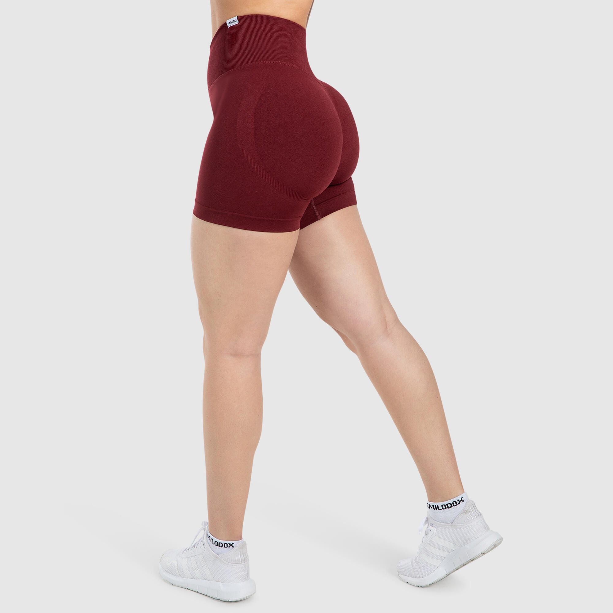 Damen Short Leggings Elvia Bordeaux 2/6