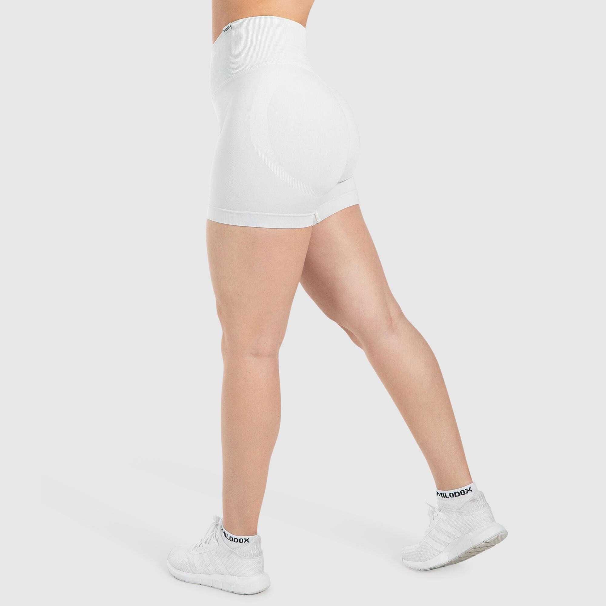 Damen Short Leggings Elvia Hellgrau 2/6