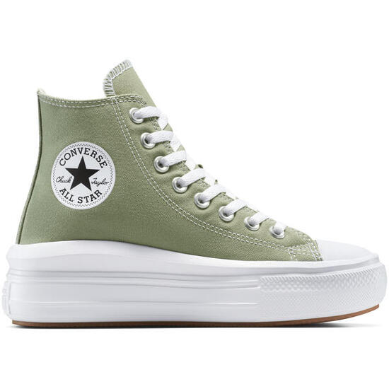 Zapatillas Converse Chuck Taylor All Star Move, Gris, Mujer
