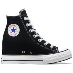 Baskets Converse Chuck Taylor All Star Wedge Platform, Noir, Femmes