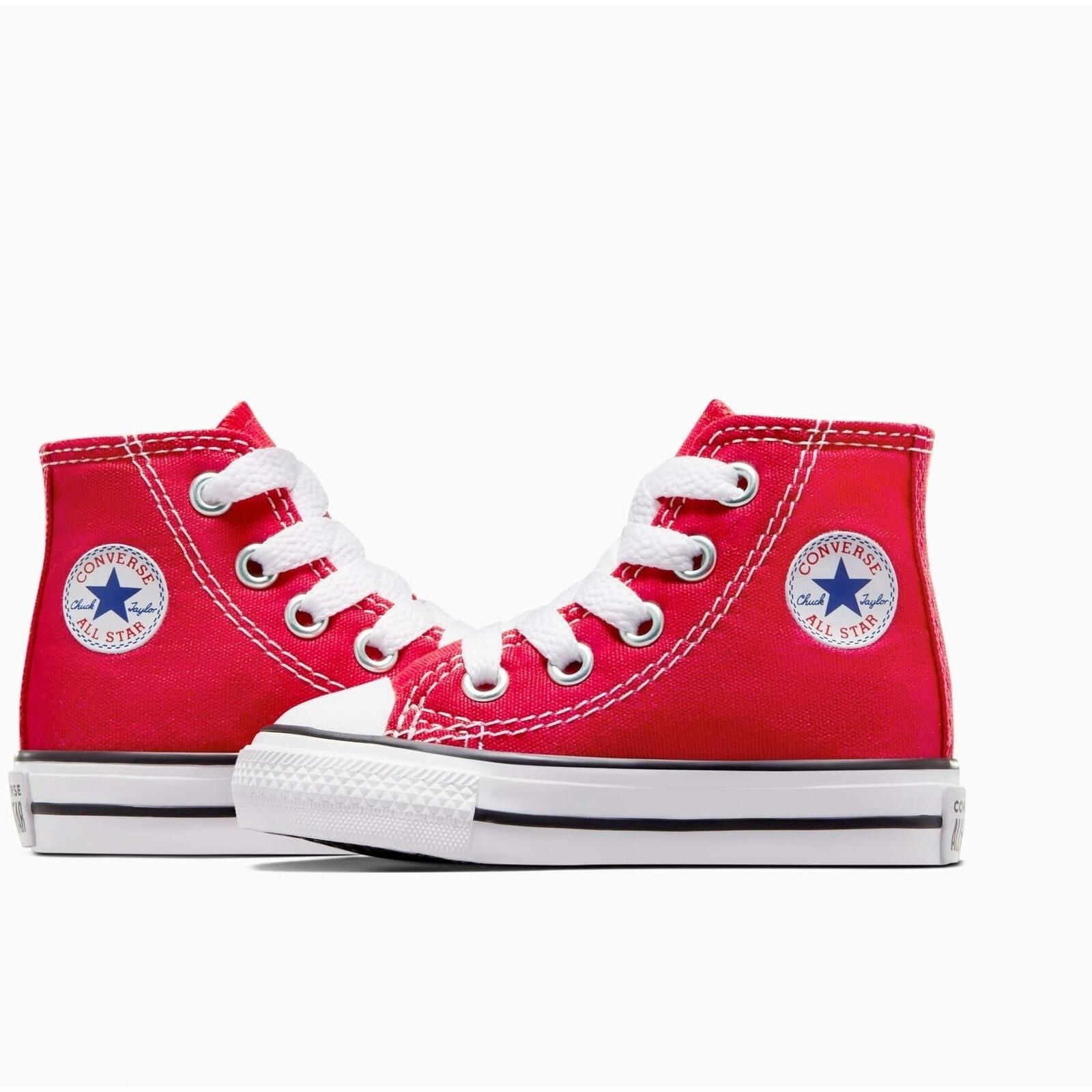 Calçado Converse All Star Core, Vermelho, Crianças 3/5
