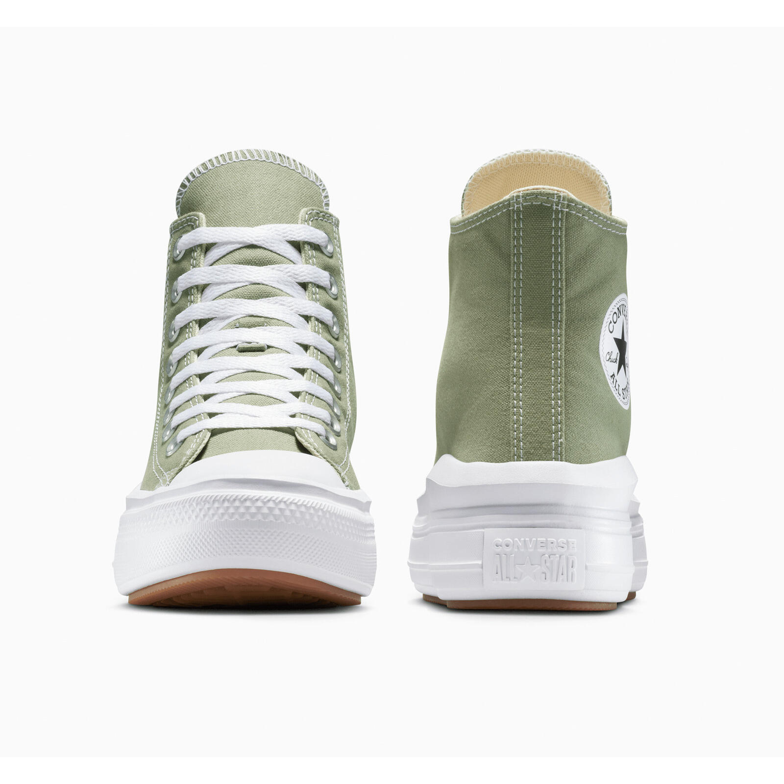 Baskets Converse Chuck Taylor All Star Move, Gris, Femmes 5/7