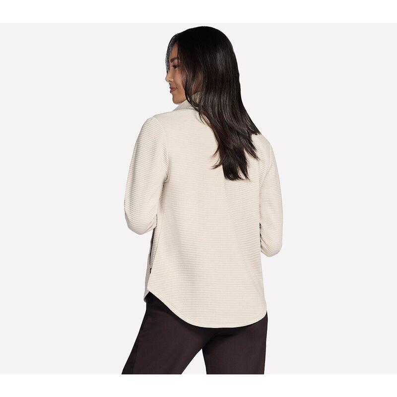 Jacheta femei Skechers The GO WALK Shine Jacket, Bej