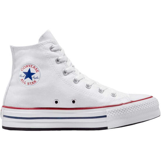 Sneaker per ragazze Converse All Star lift platform Bianco