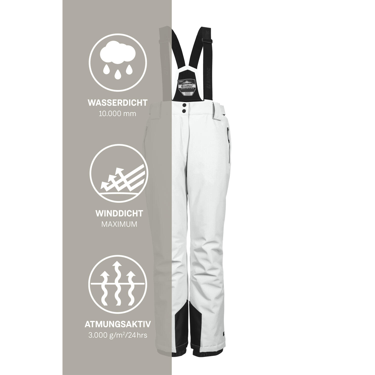 Ski-Latzhose Damen Killtec KSW 249 Erielle 6/6