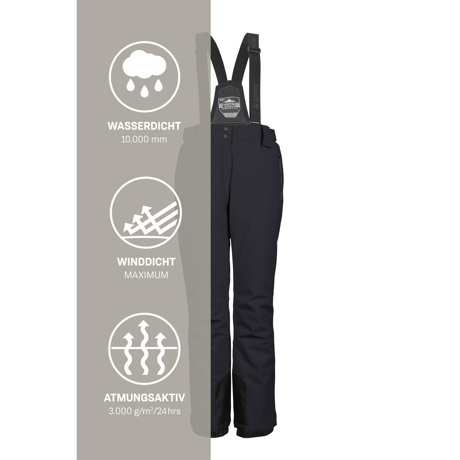 Ski-Latzhose Damen Killtec KSW 249 Erielle 6/6