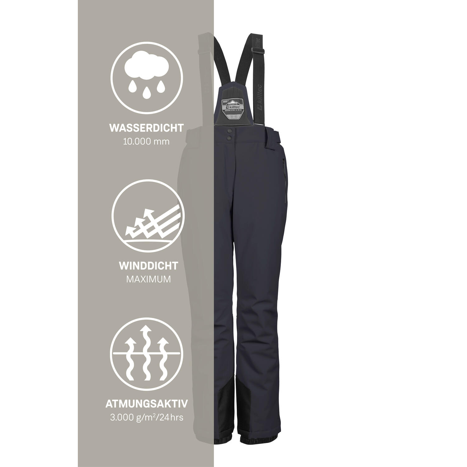 Ski-Latzhose Damen Killtec KSW 249 Erielle 6/6