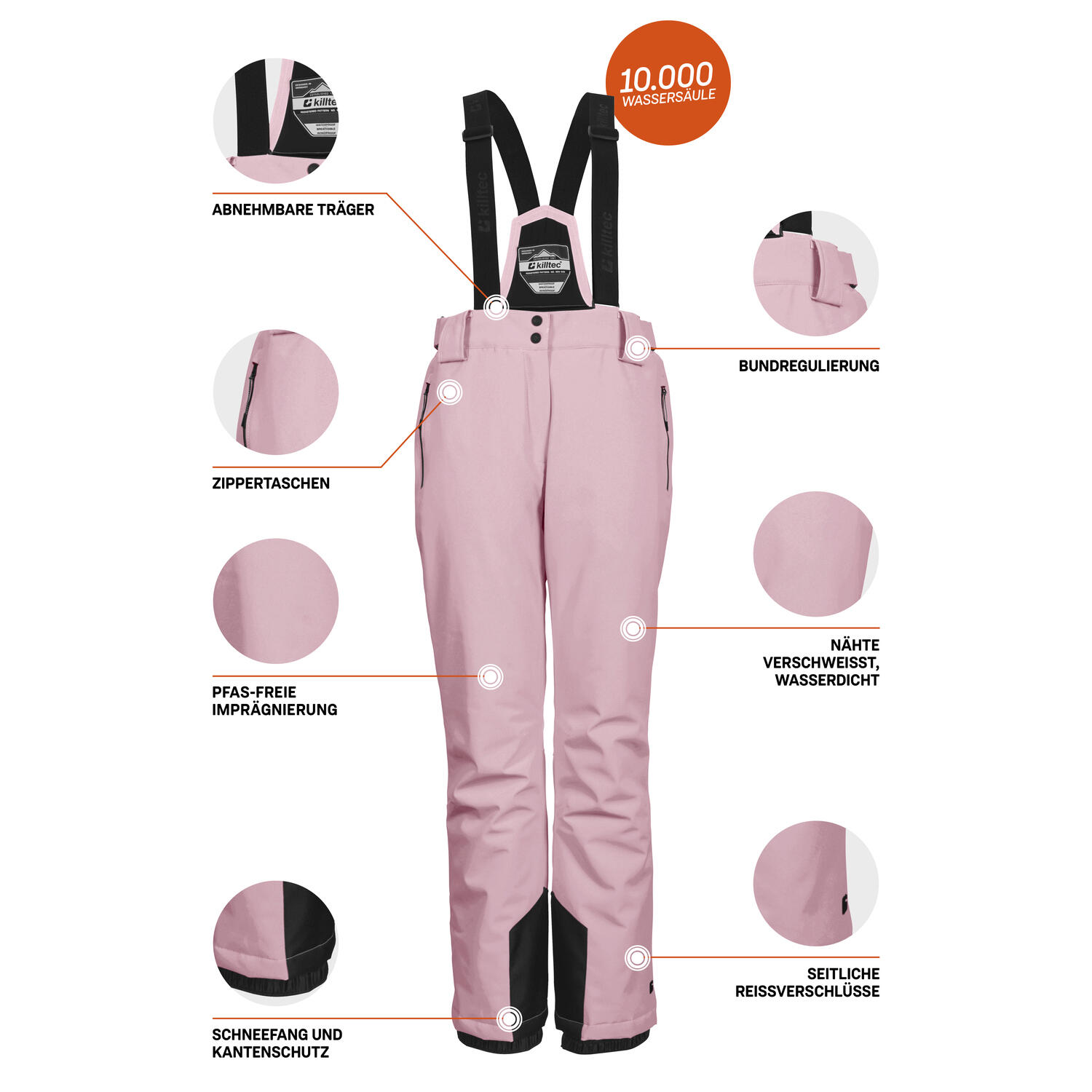 Dames ski-overall Killtec KSW 249 Erielle 5/6