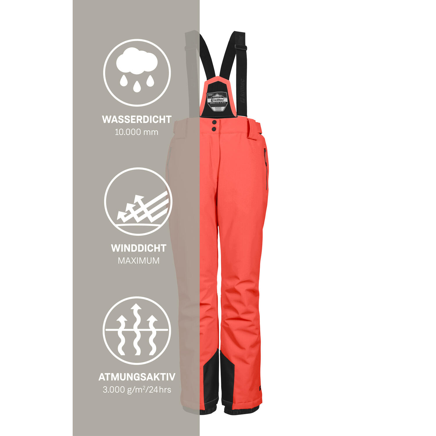 Ski-Latzhose Damen Killtec KSW 249 Erielle 6/6