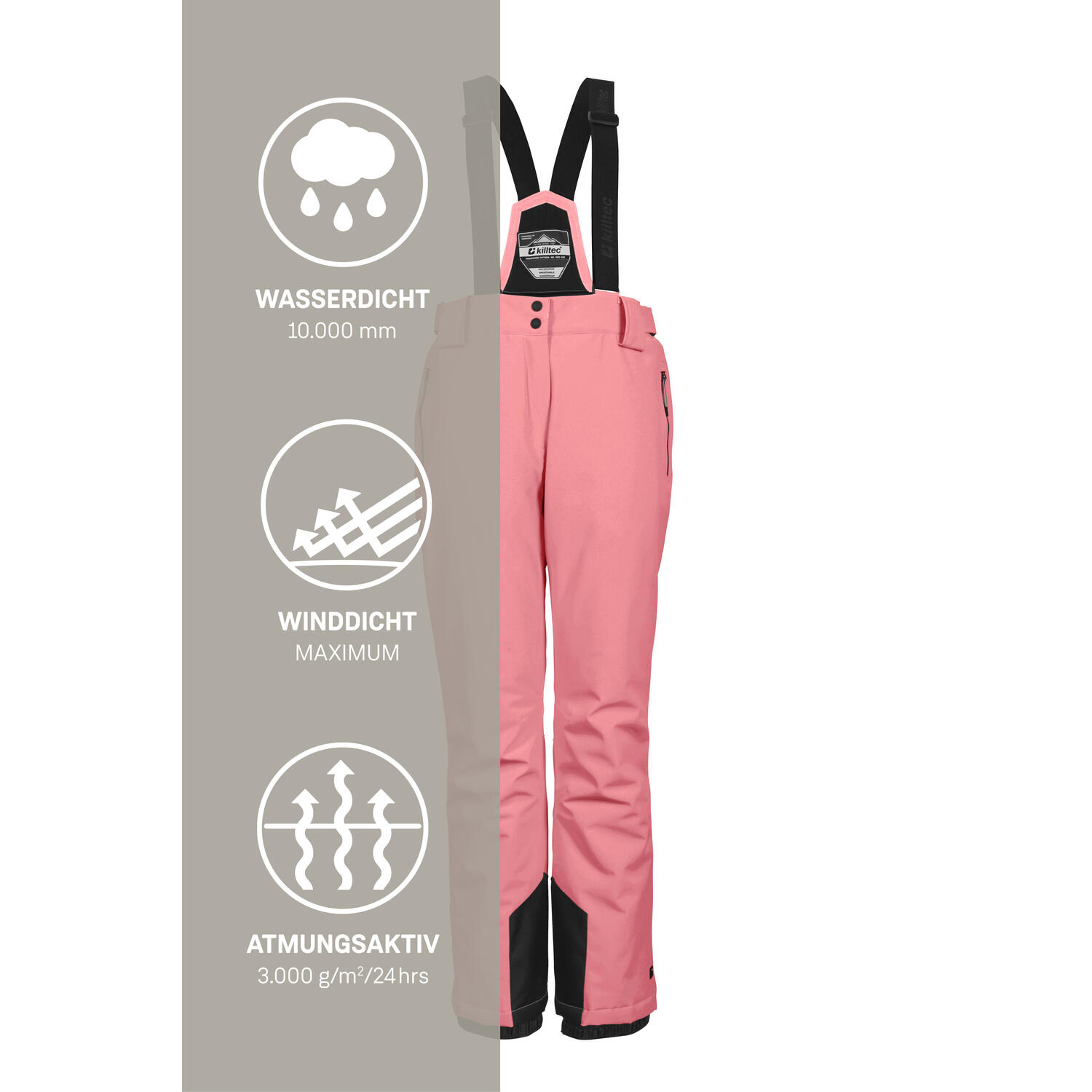 Ski-Latzhose Damen Killtec KSW 249 Erielle 7/7