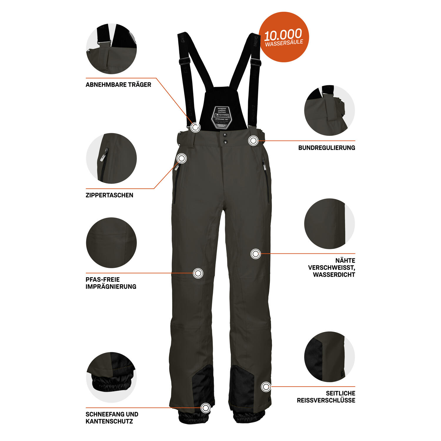 Tuta da sci Killtec KSW 100 Enosh 6/7