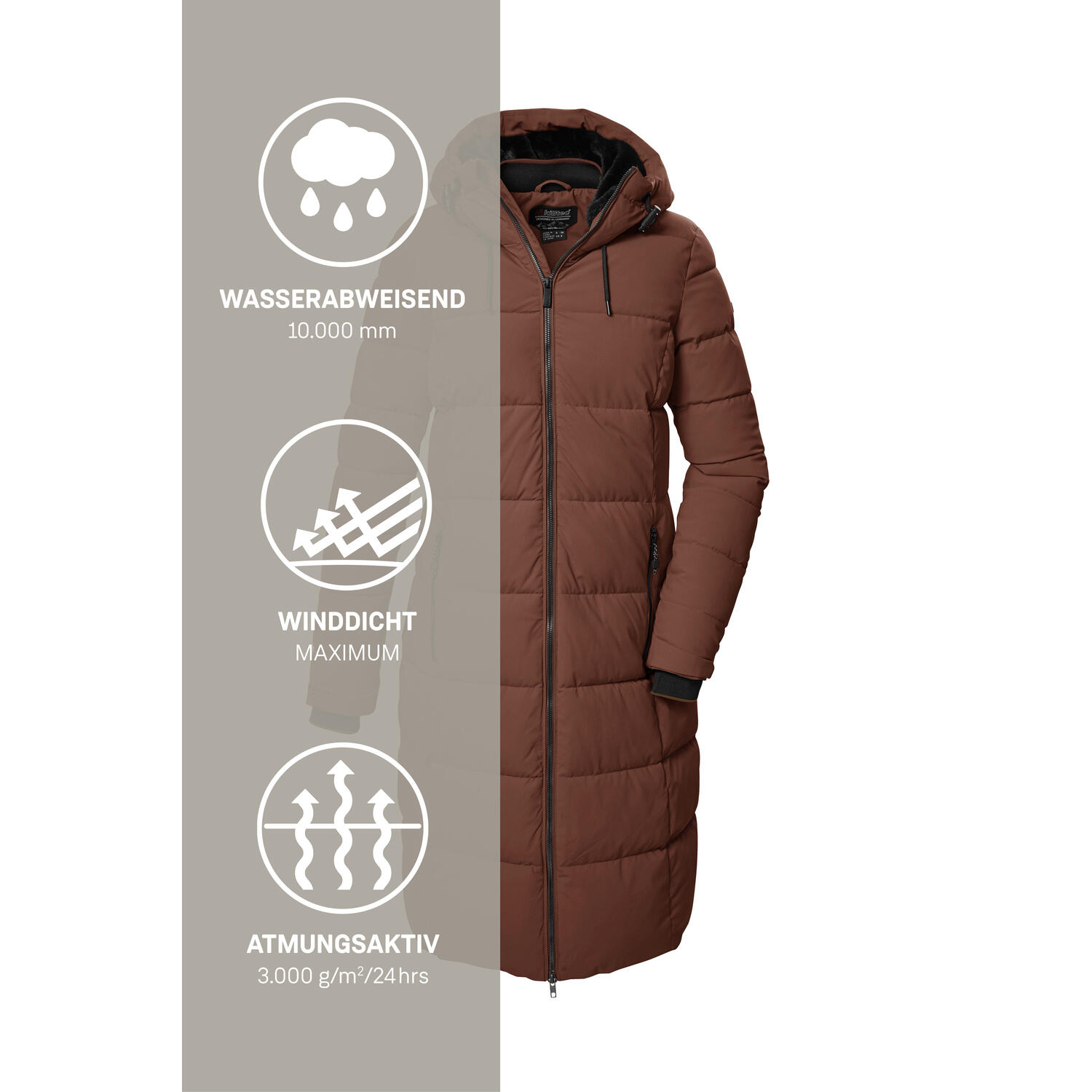 Damen Steppmantel KOW 56 WMN QLTD CT 6/6