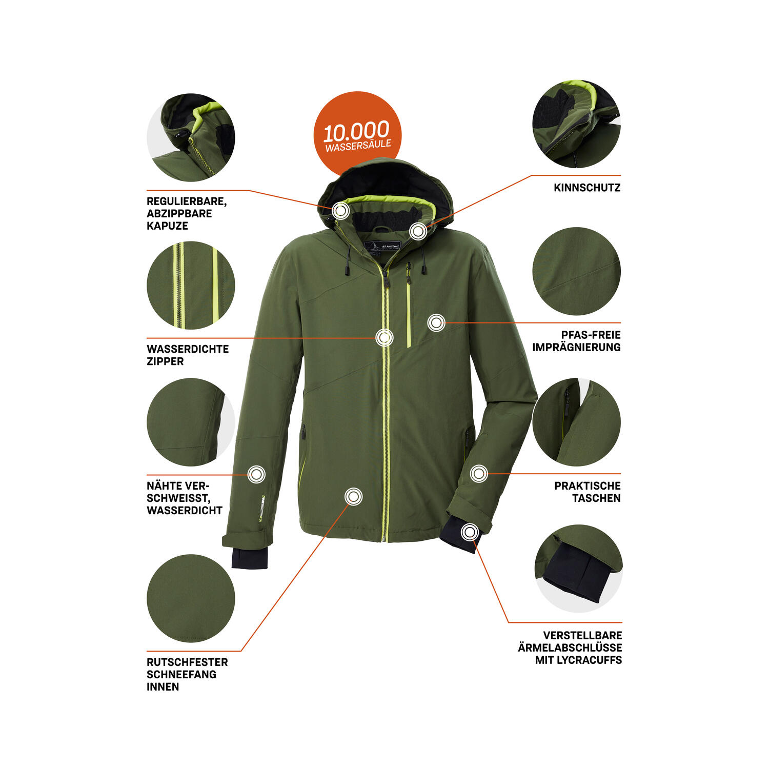 Herren Skijacke KSW 24 MN SKI JCKT 6/7
