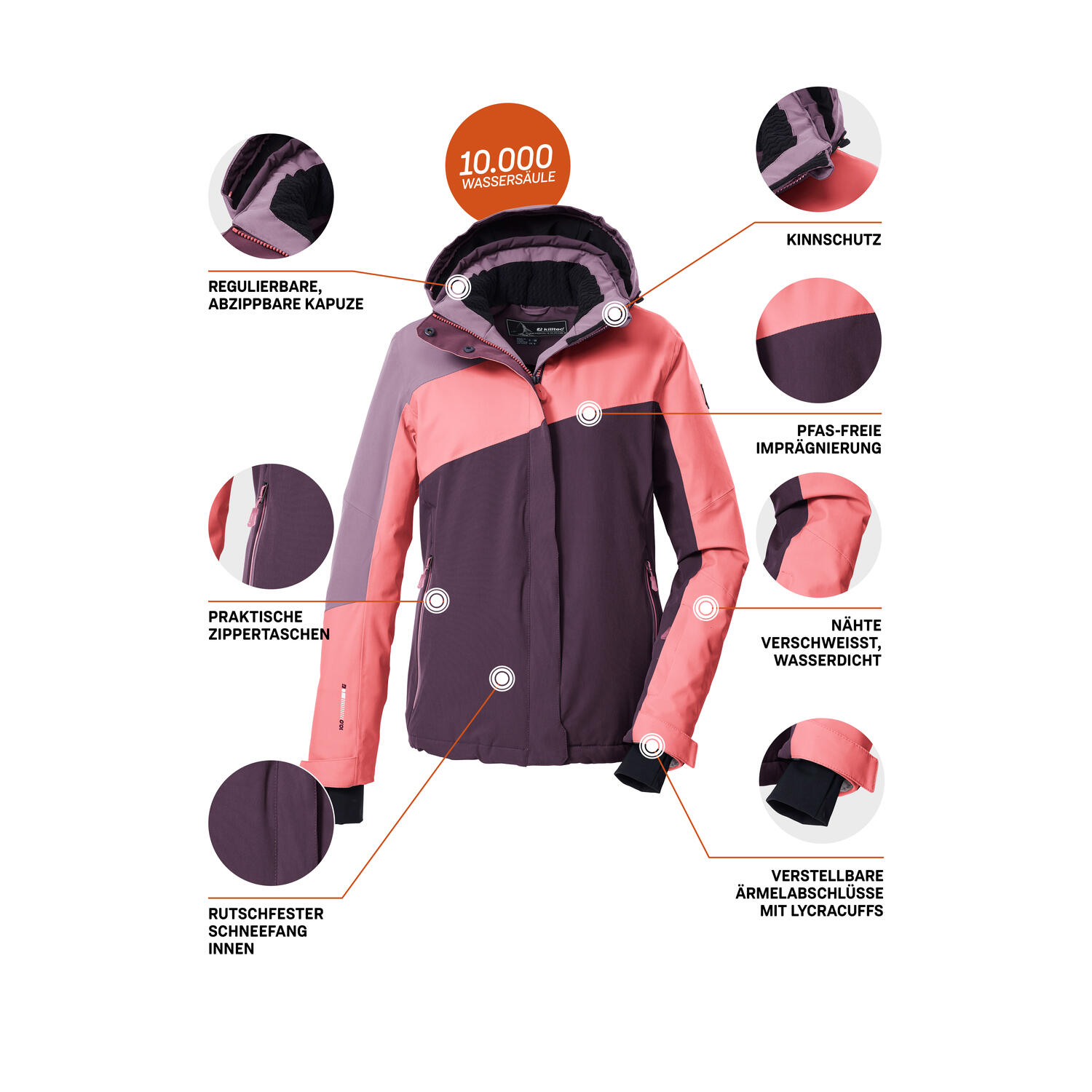 Skijacke Damen Killtec KSW 26 6/7