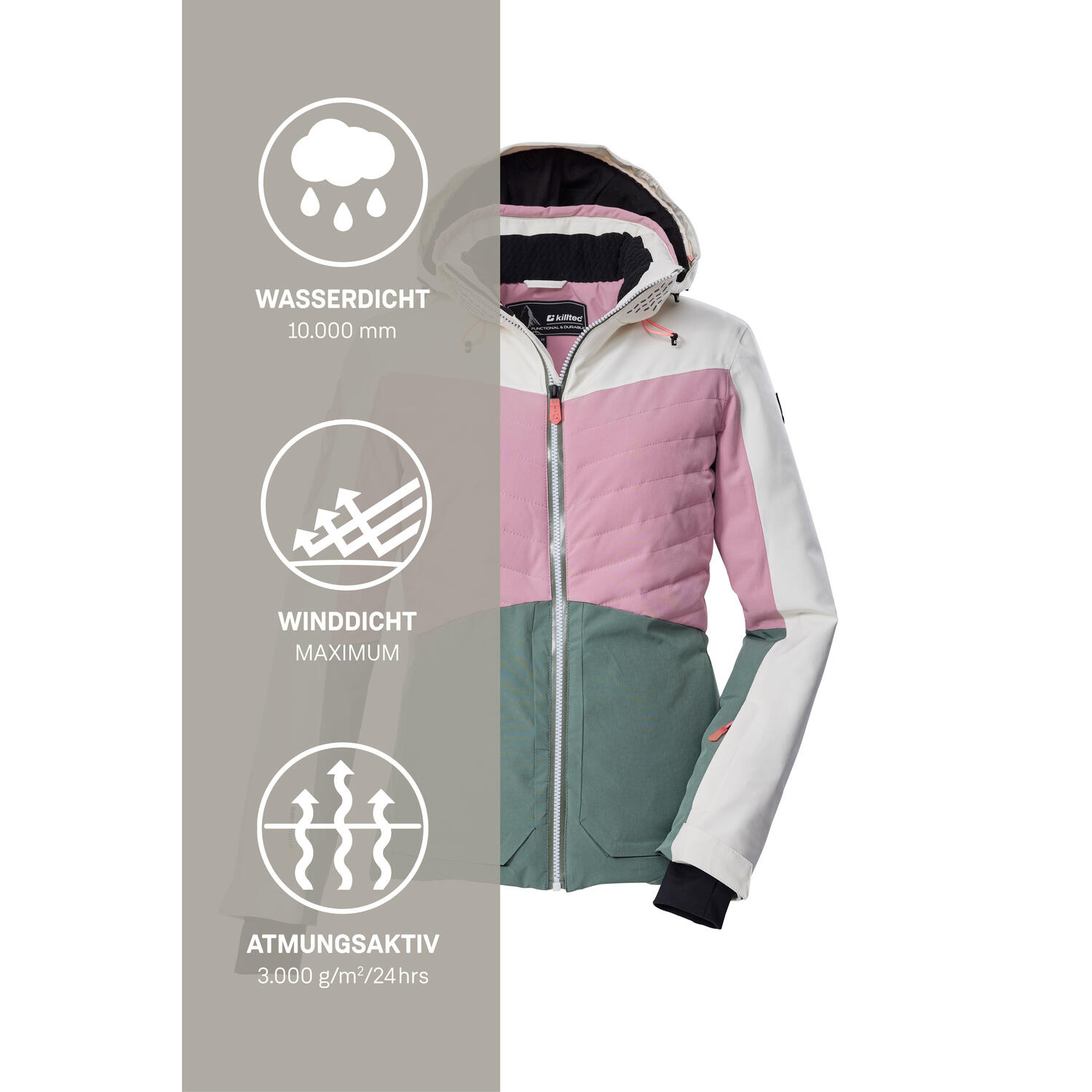 Chaqueta de esquí Killtec KSW 30 7/8