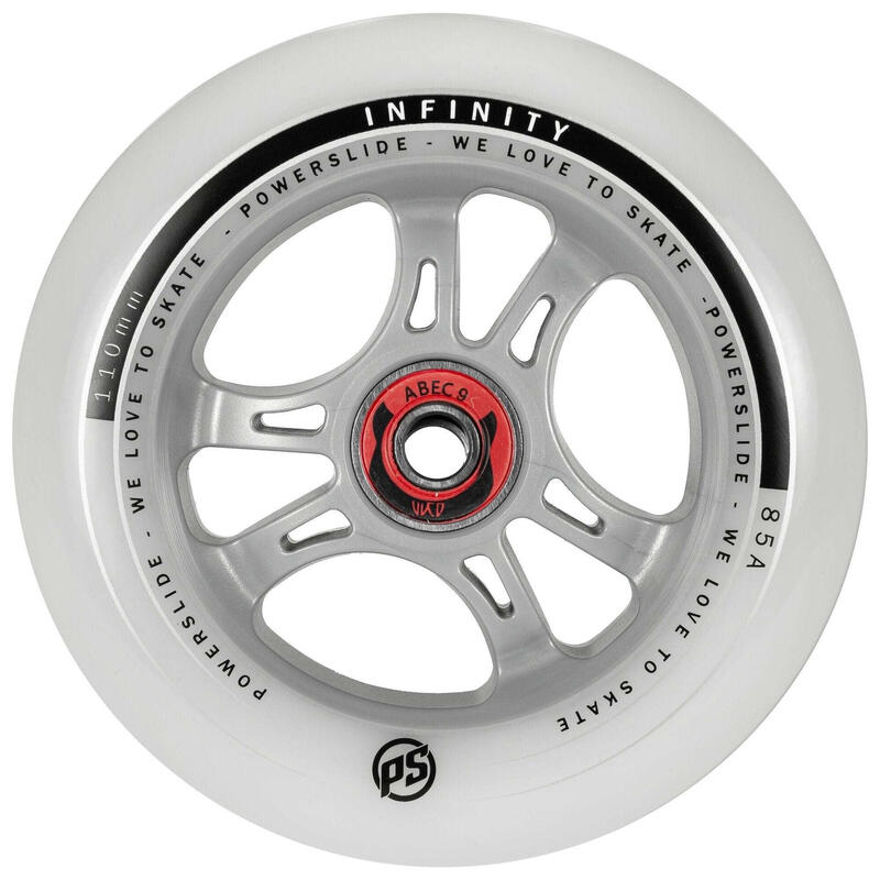 Roue de roller Powerslide Infinity 110 RTR Abec9/Spacer (x3) web only      4500€    POWERSLIDE Roue de roller Powerslide Infinity 110 RTR Abec9/Spacer (x3)Vendu exclusivement en ligne   