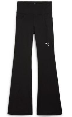 Puma ess high-waist flared leggings zwart xxl