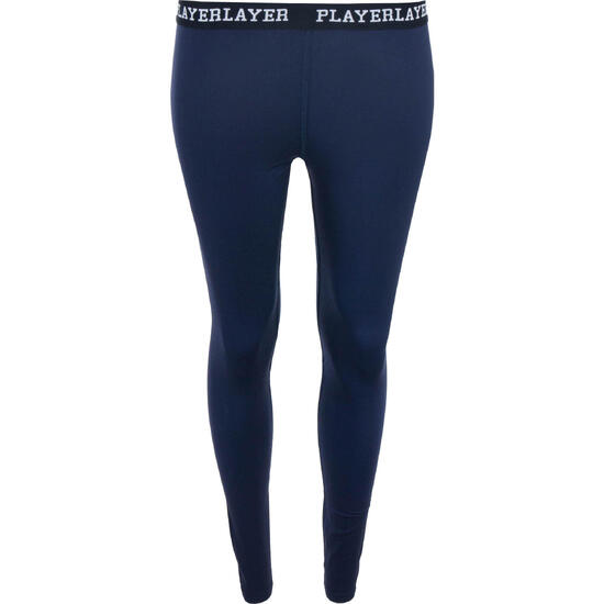 PlayerLayer Damskie Legginsy Termiczne Navy - XS