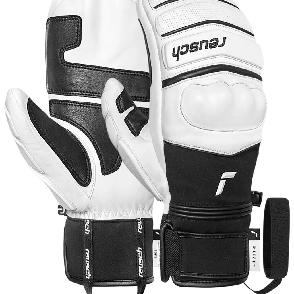 WHITE / BLACK