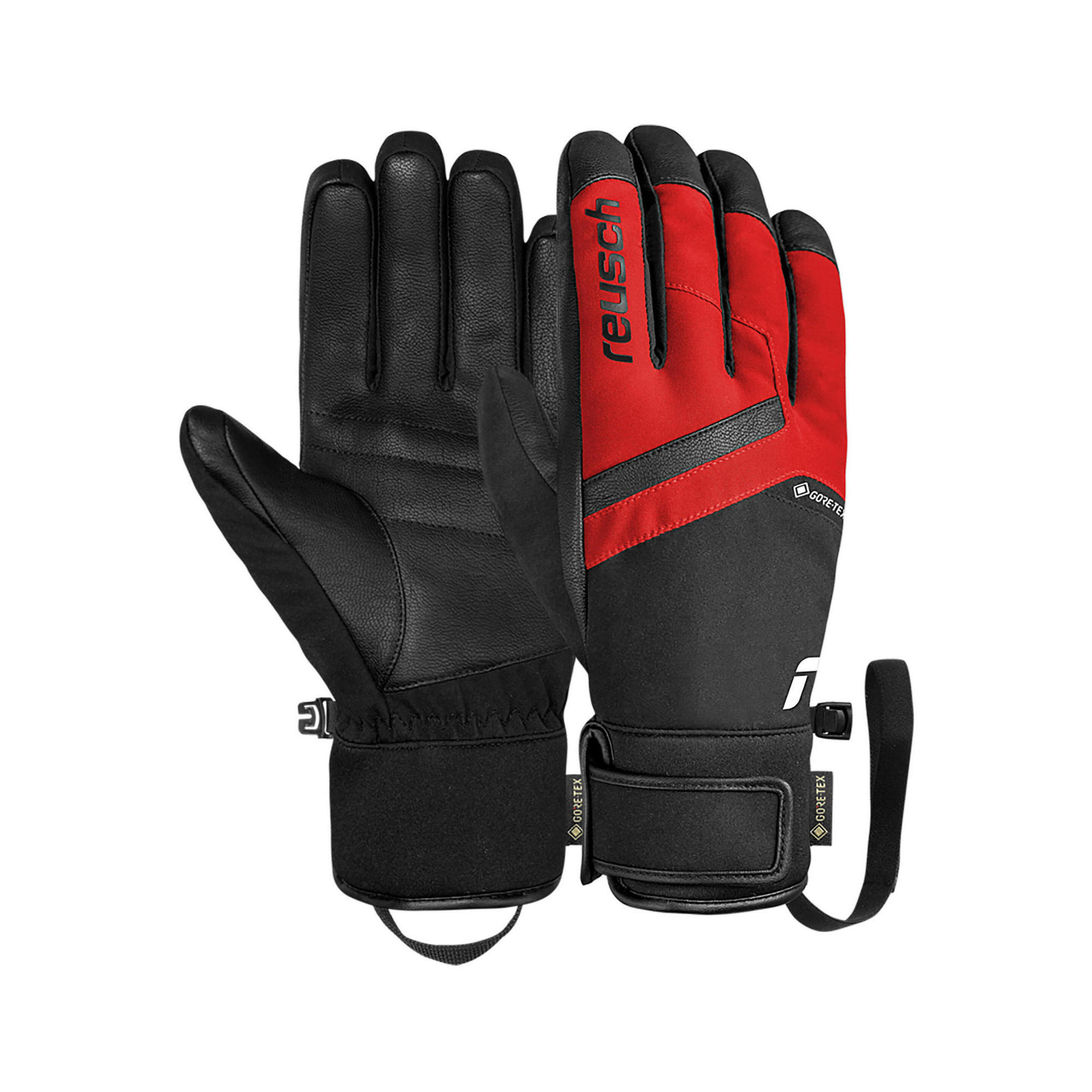 Reusch - Reusch Fingerhandschuhe Reusch Booster Gore-tex - Gants - Noir|rouge - 7,5 - Decathlon