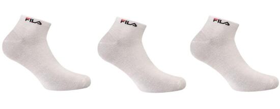 Fila Socken 3er-Pack Bambus Weiß 39-42