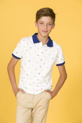 Polo de niño estampado