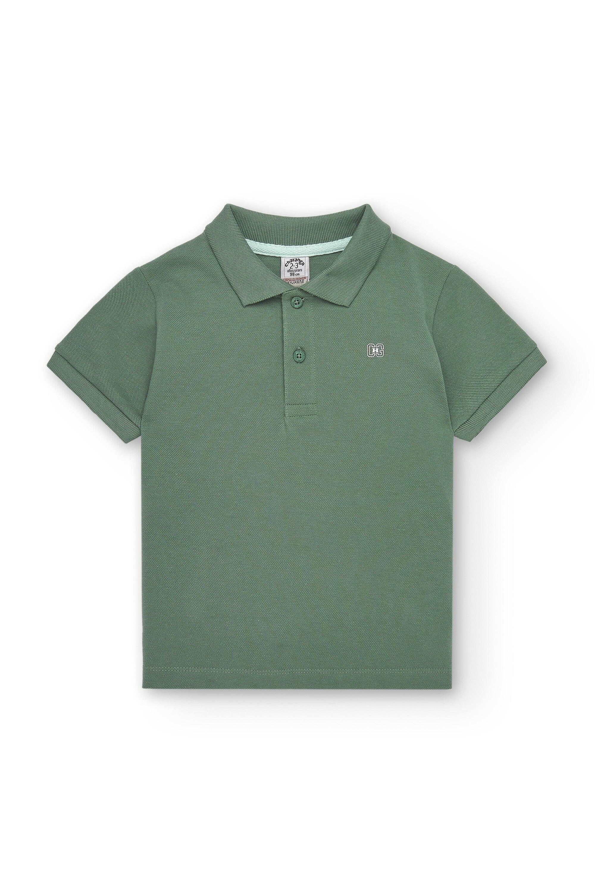 Polo de niño kaki 2/4