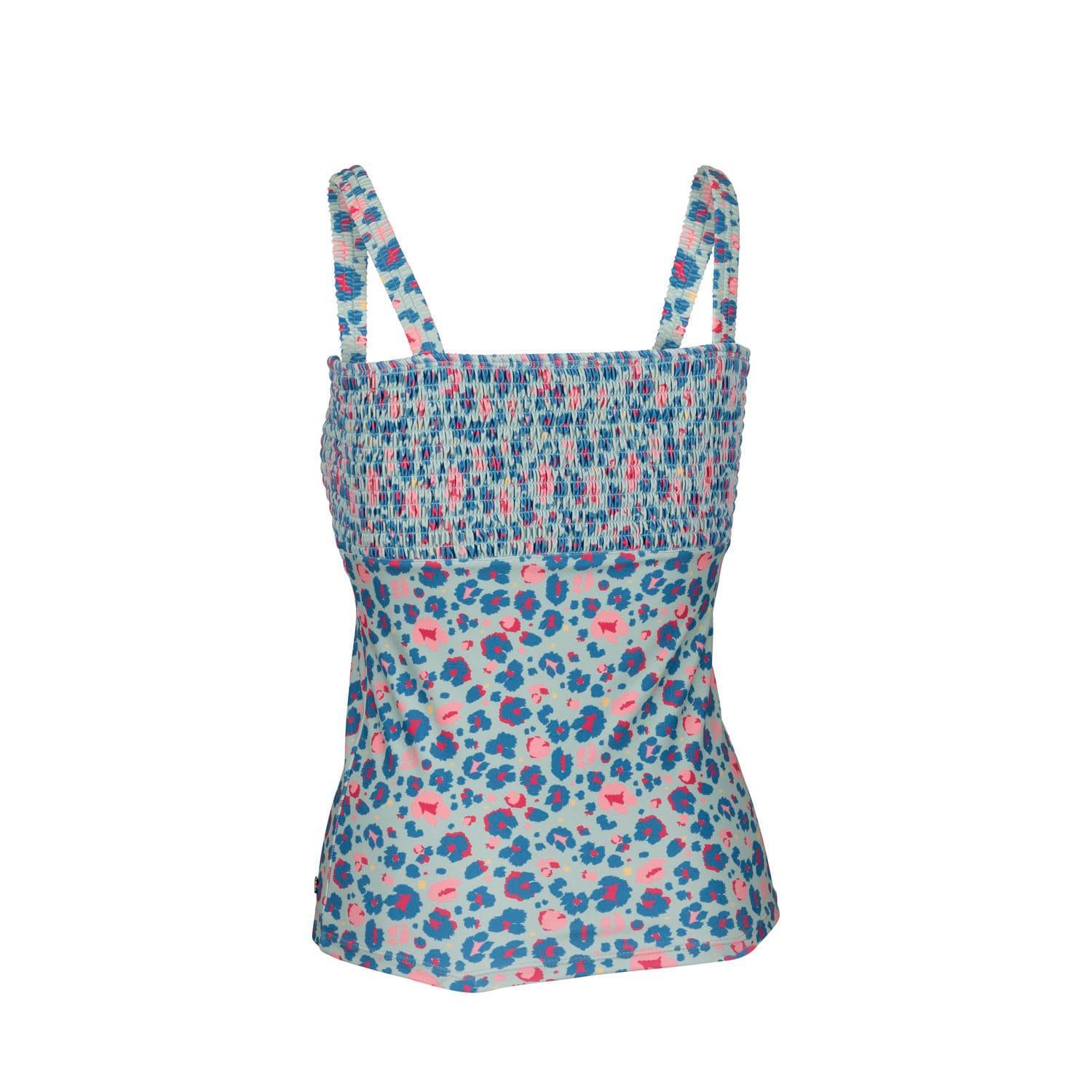 Haut De Tankini ANNABEL Femme (Bleu / Rose) 2/3