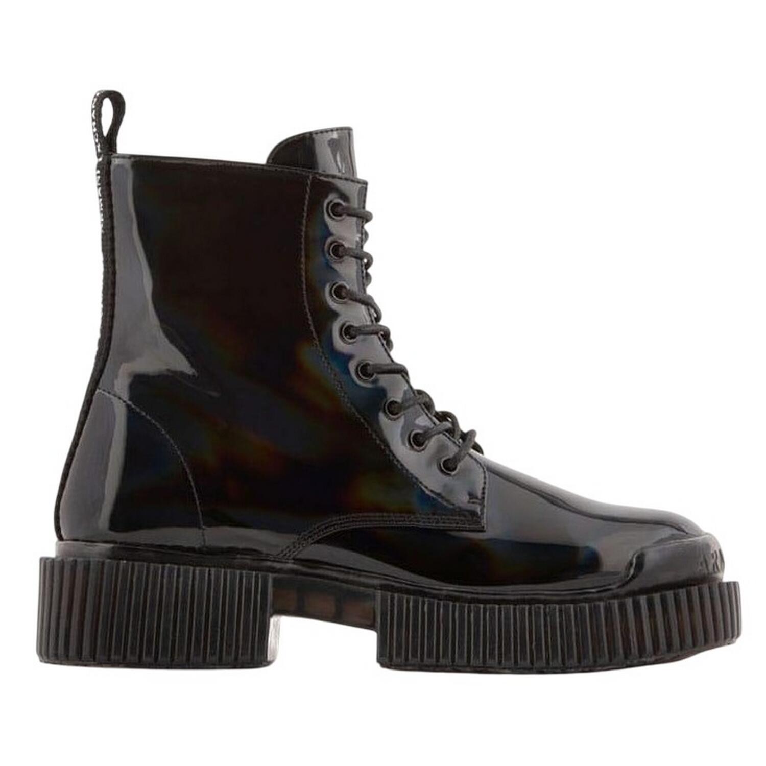Stiefeletten für , Leder Damen Schwarz 3/4